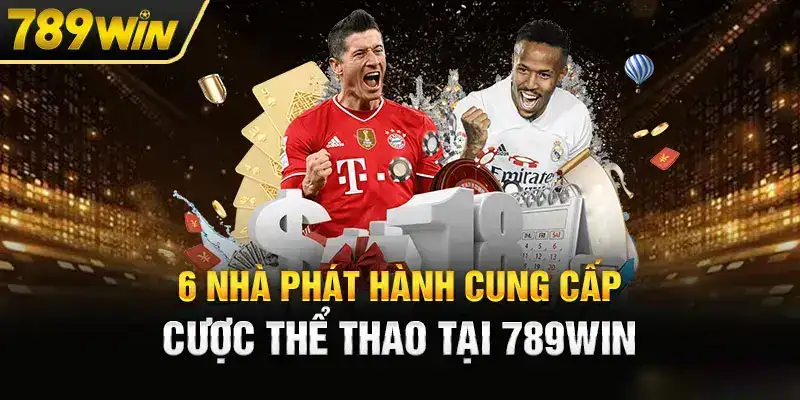 6 nhà cung cấp sảnh thể thao 789win