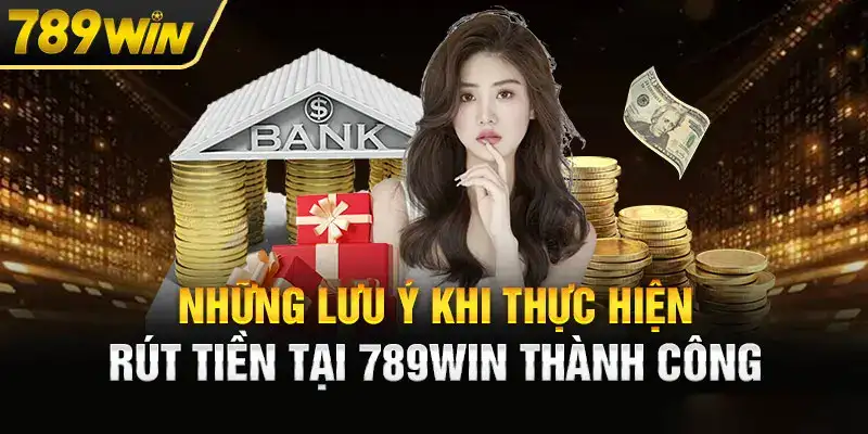 Lưu ý khi thực hiện giao dịch rút tiền